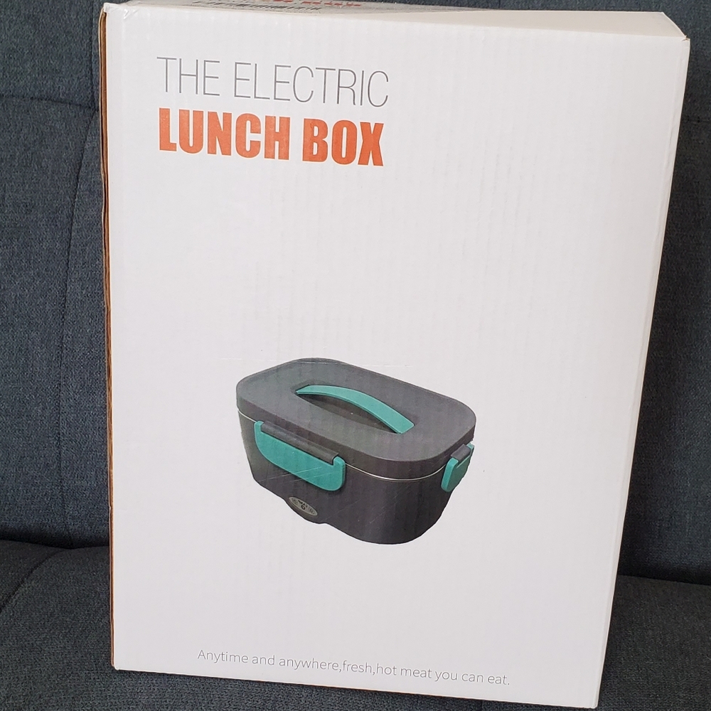 The Electric Lunch Box - Black and Teal